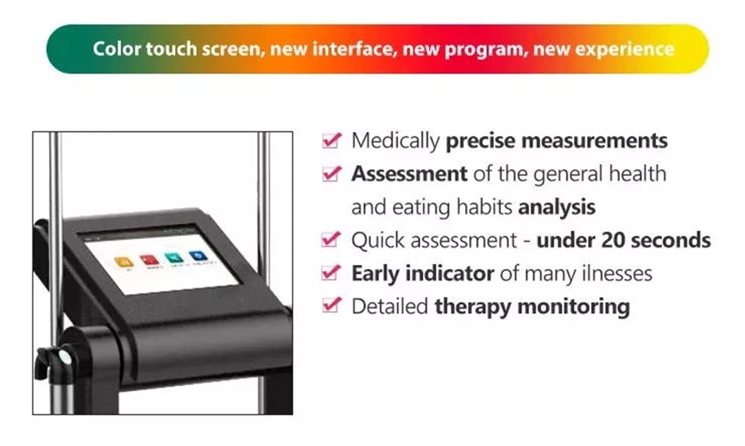 Body Composition Analyzer/High Quality Health Body Analyzer /Quantum Body Scanner