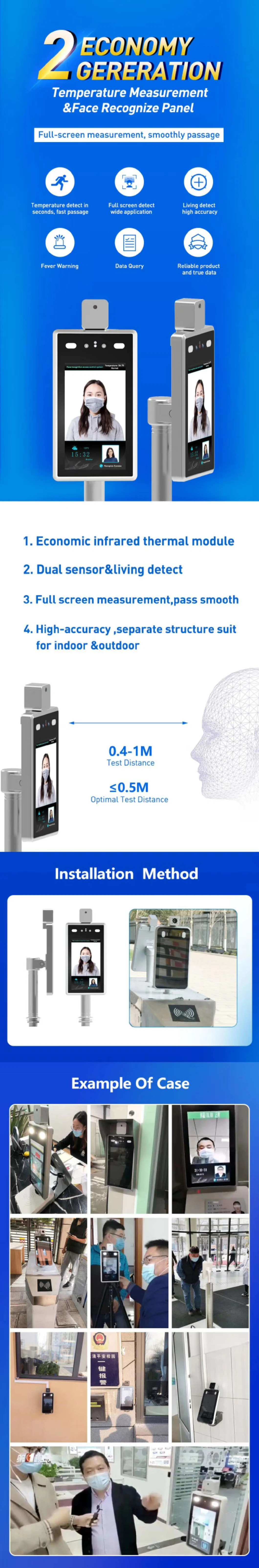 Wdm Human Body Temperature Measurement Handheld Thermograph Camera Temperature Scanner for People Digital Infrared Thermal Imager