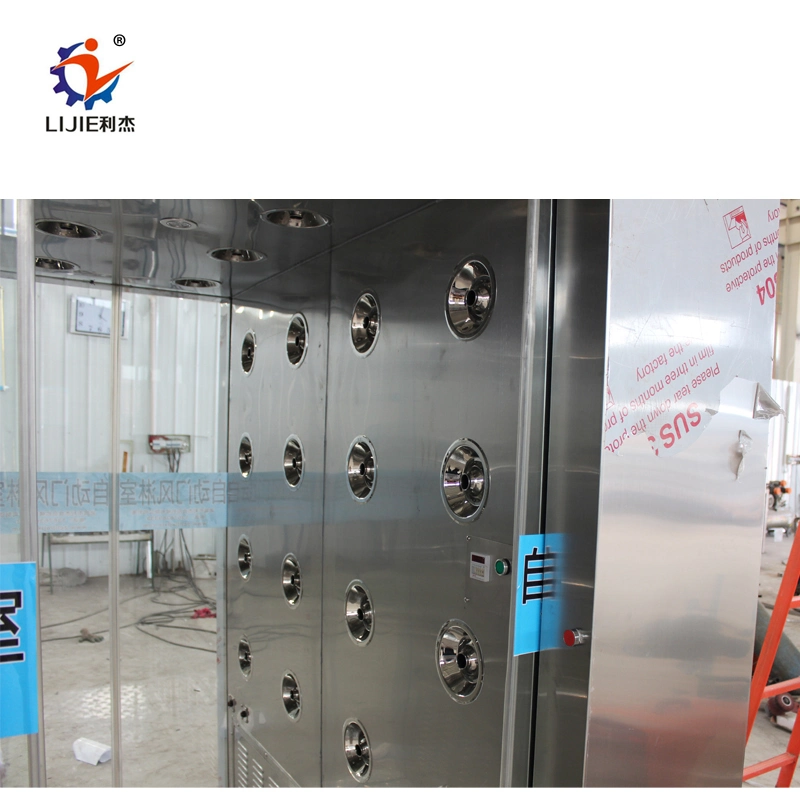 Safety Inspection Door with Temperature Measurement and Sterilization Device