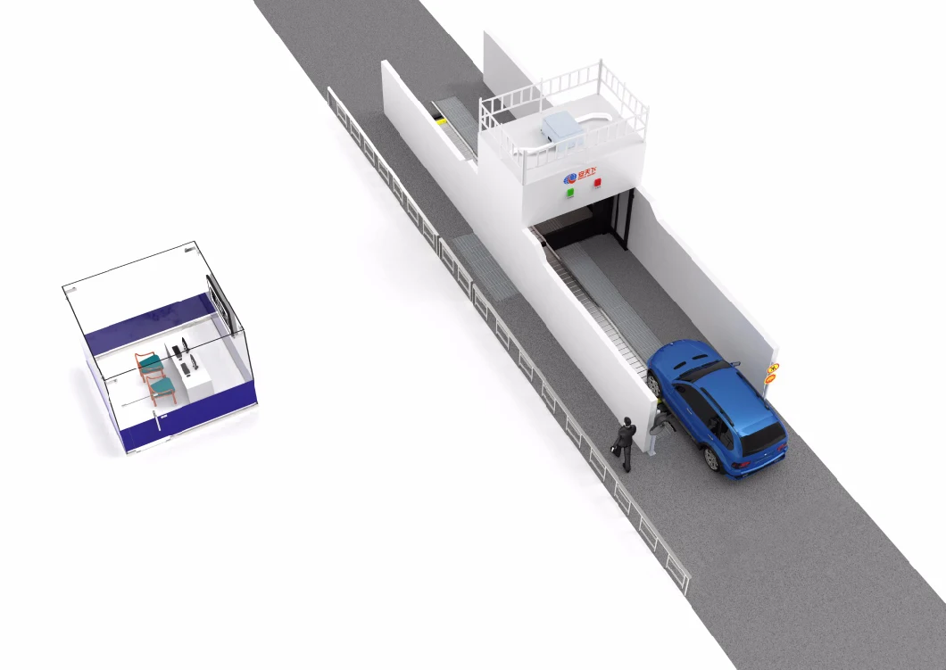 X Ray Scanning Security Inspection System for Small Vehicles Container Scanner