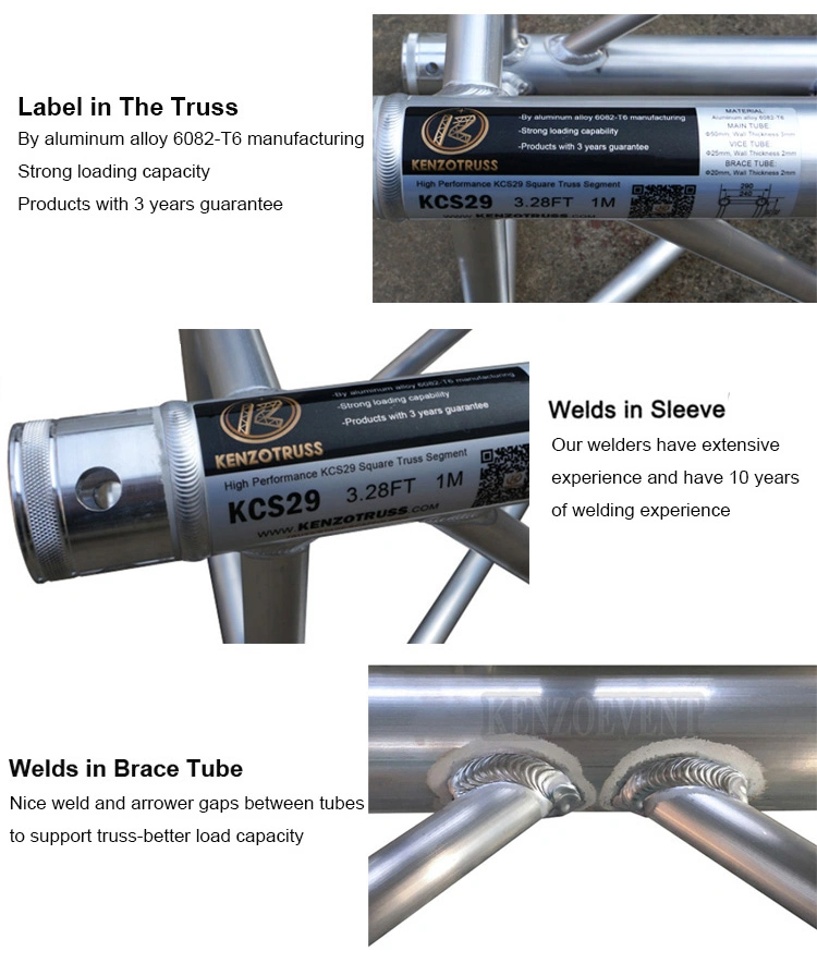 C Channel Outdoor Stage Truss Roof Truss System