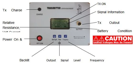 Underground Cable Flashover Fault Cable Path Trace Pathfinder Detection Pipeline Instrument