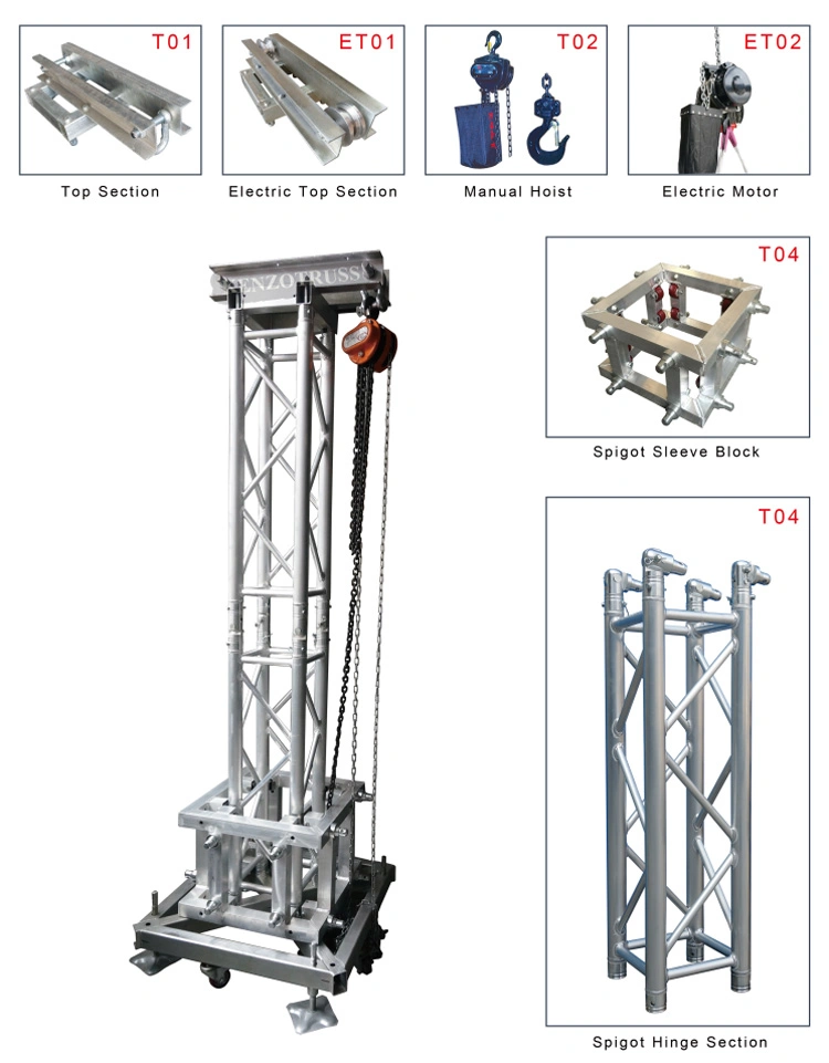 C Channel Outdoor Stage Truss Roof Truss System